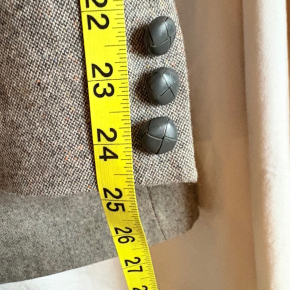 Vintage Circle S Ranch Western Wear Wool Suede Blazer Sport Coat 42L Elbow patch - Picture 13 of 16